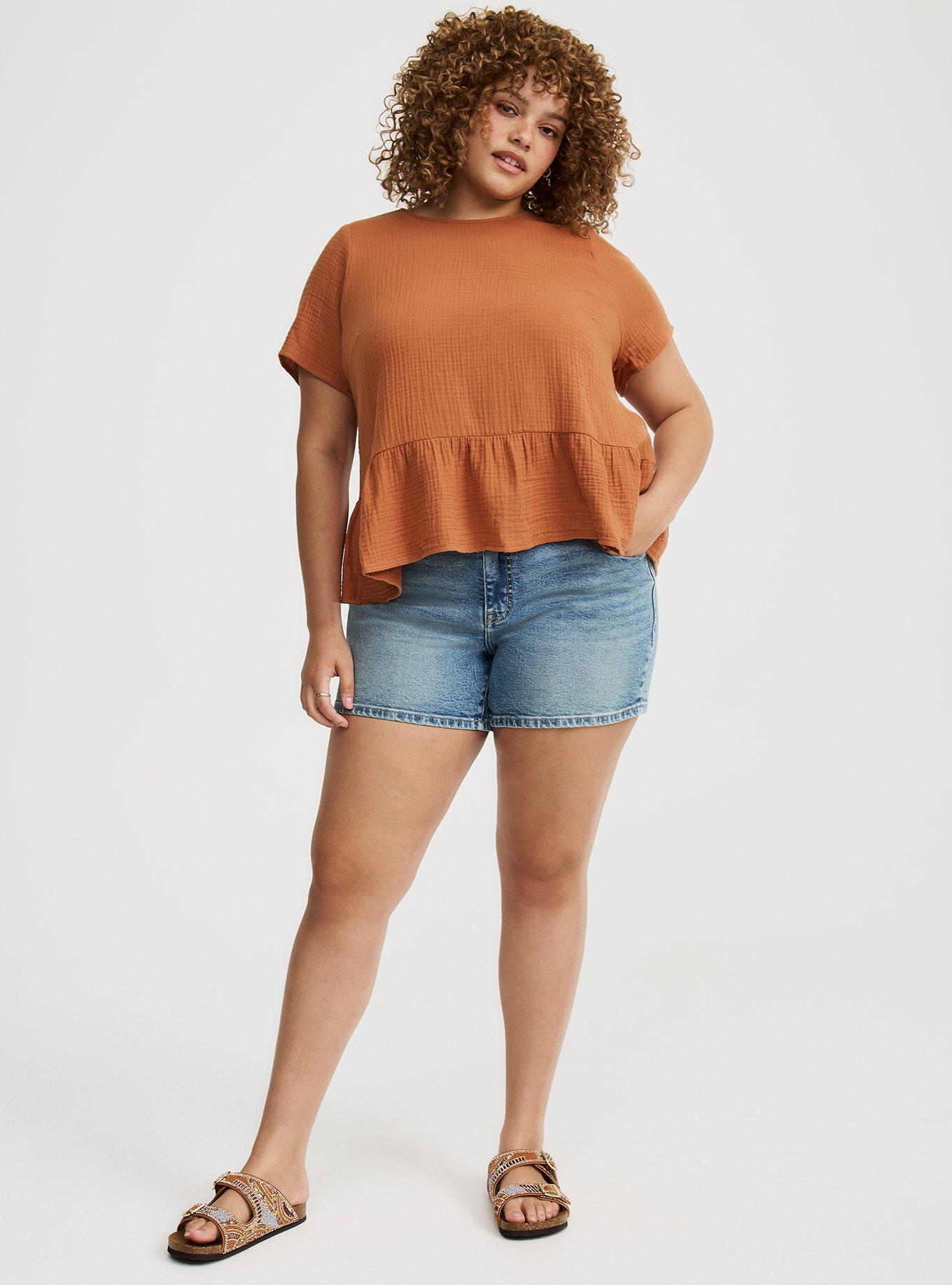 Short Sleeve Tiered Top