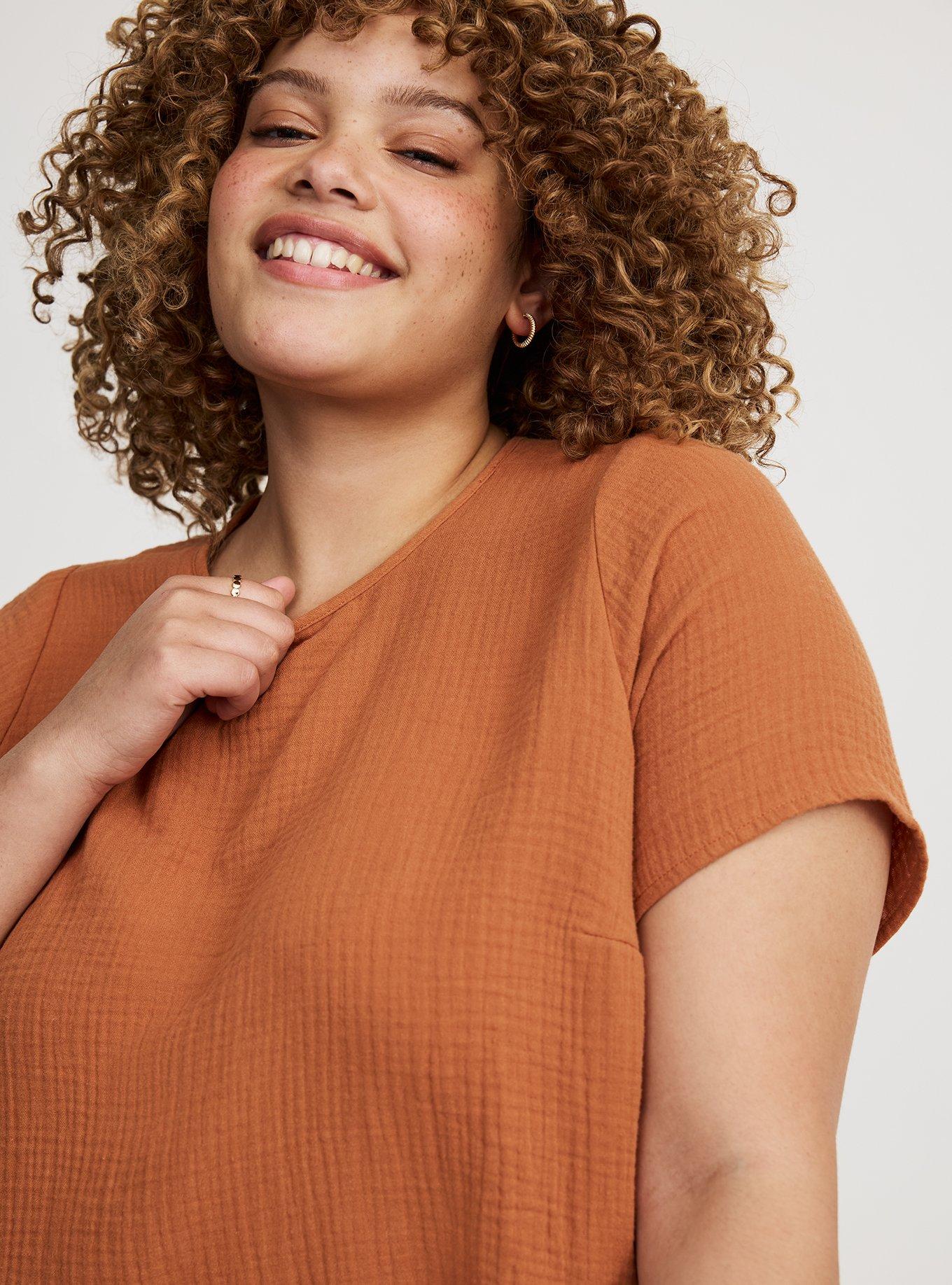 Short Sleeve Tiered Top