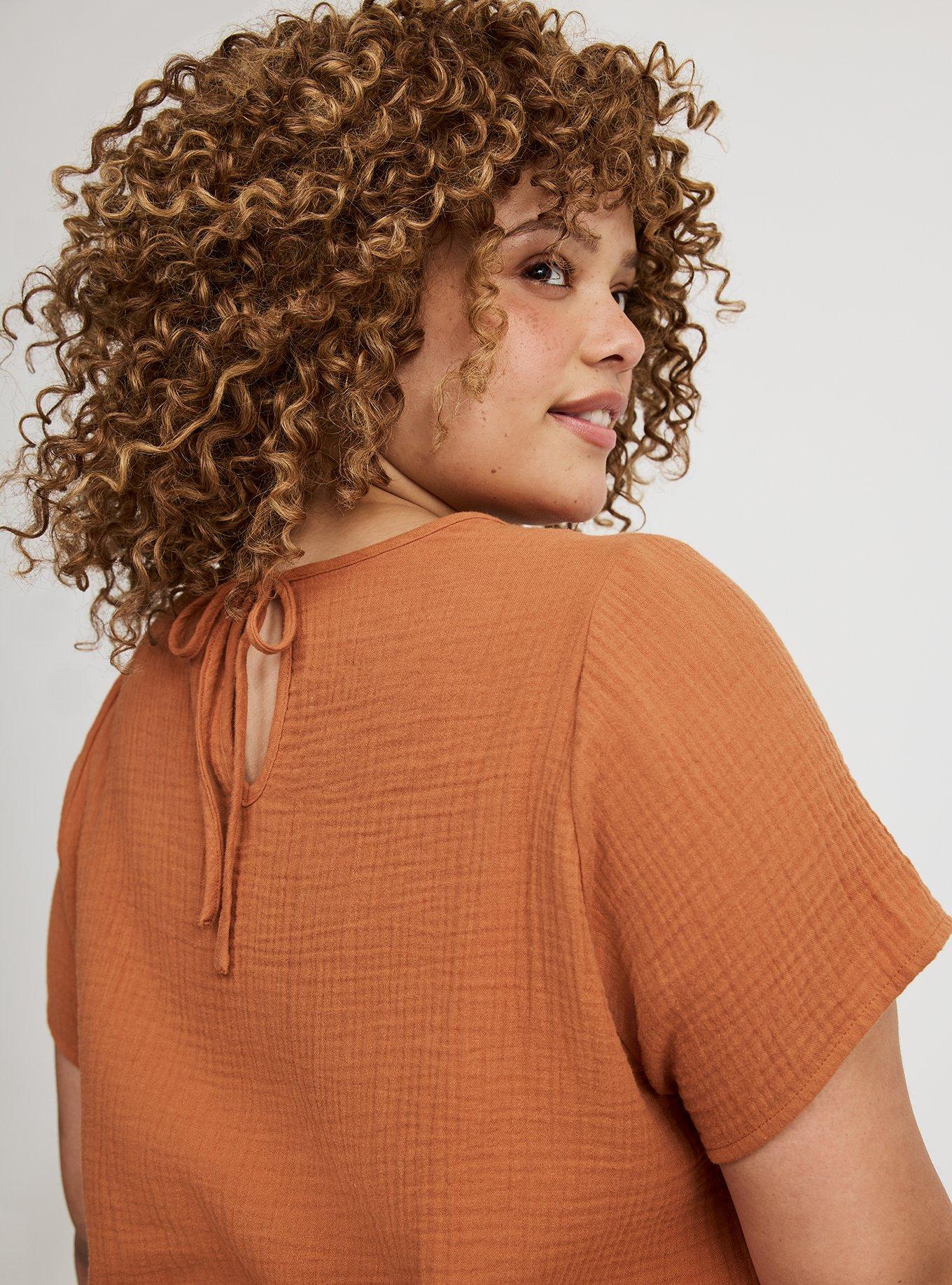 Short Sleeve Tiered Top