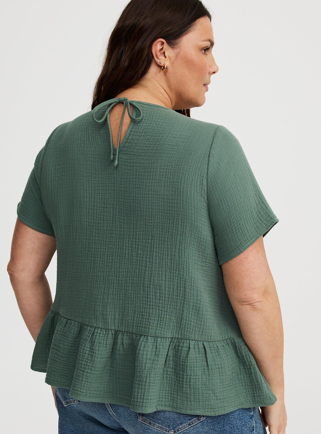 Short Sleeve Tiered Top