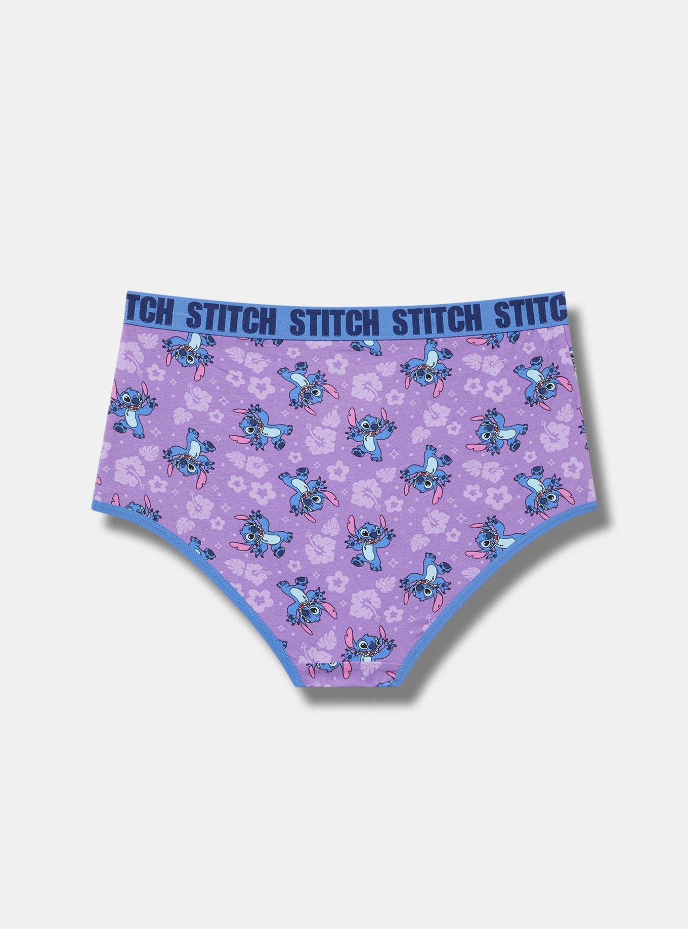 Stitch Mid-Rise Cotton Brief Panty