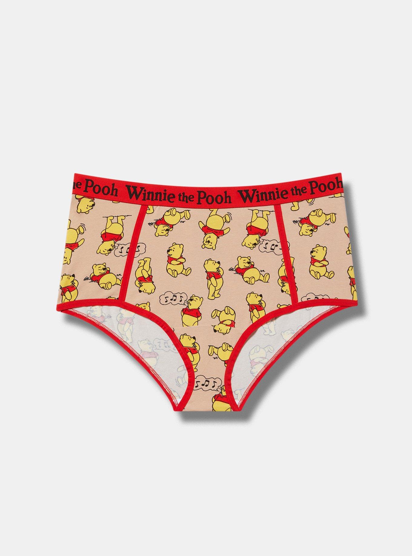 Winnie the Pooh Mid-Rise Cotton Brief Panty