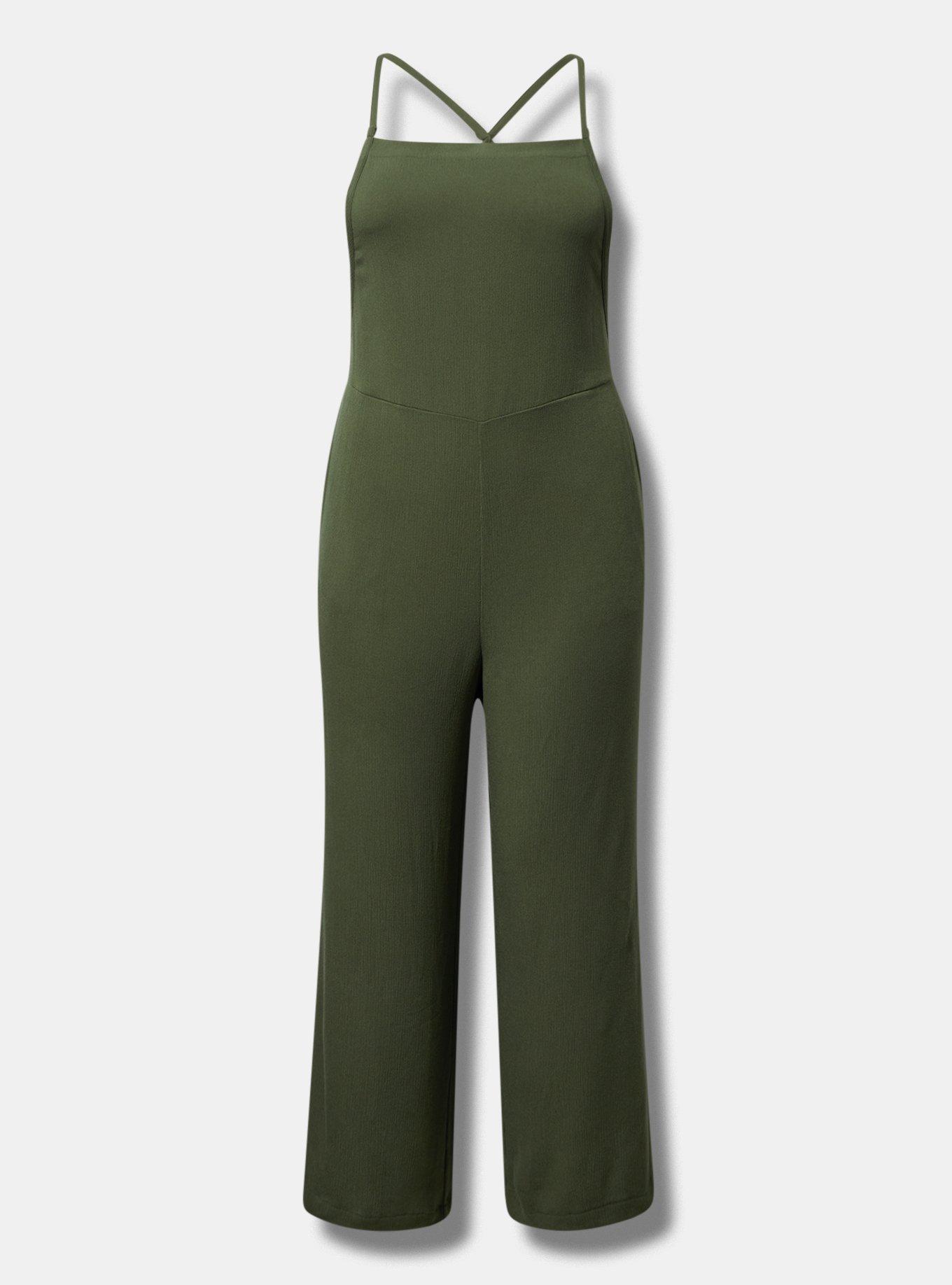 Wide Leg Overalls