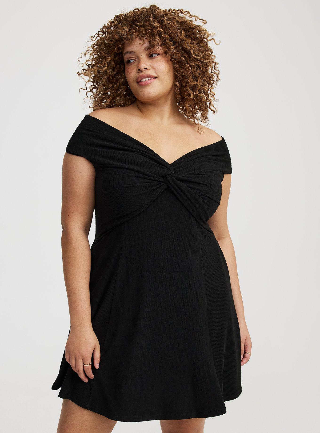 Off-Shoulder Mini Dress