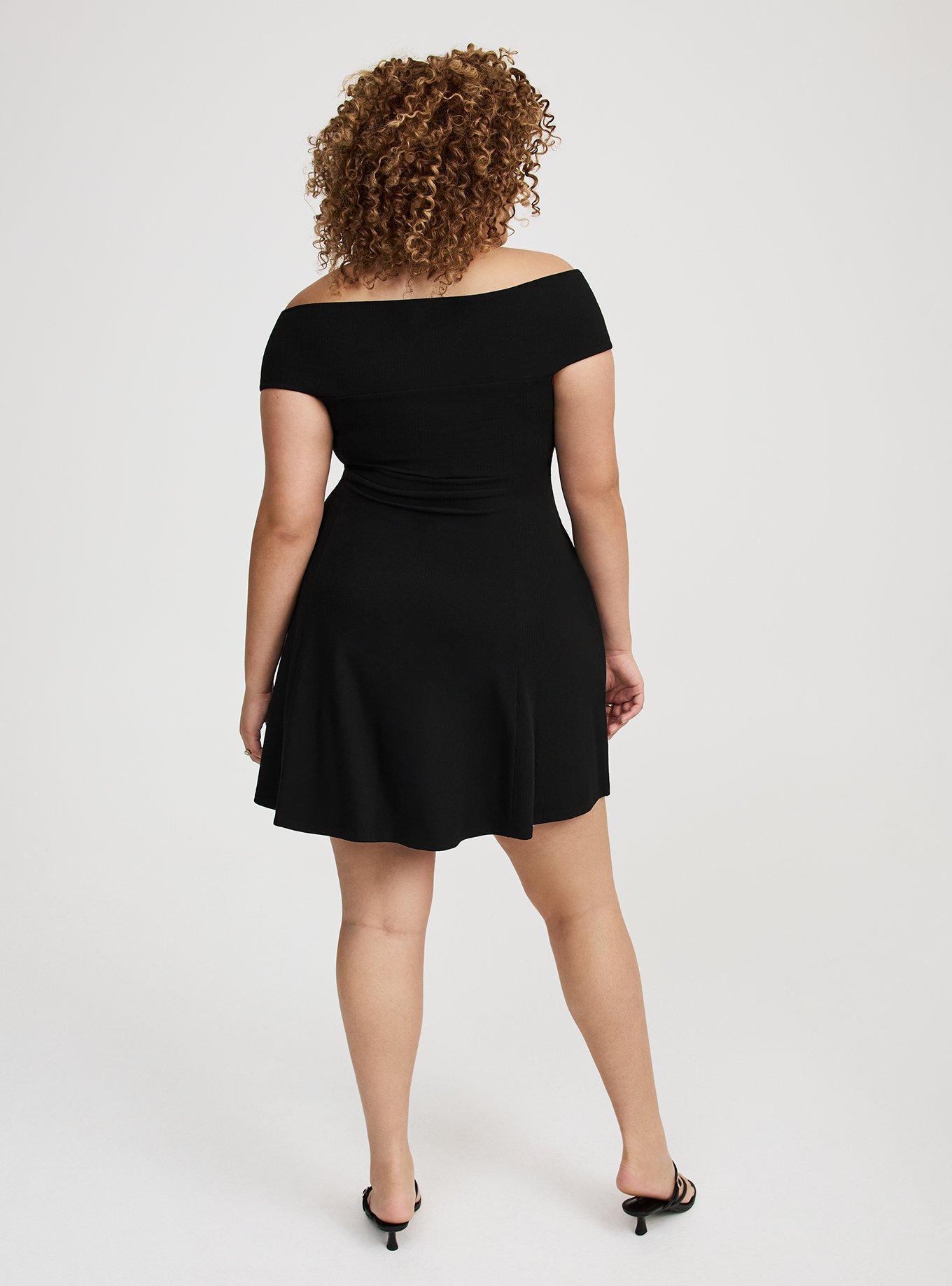 Off-Shoulder Mini Dress