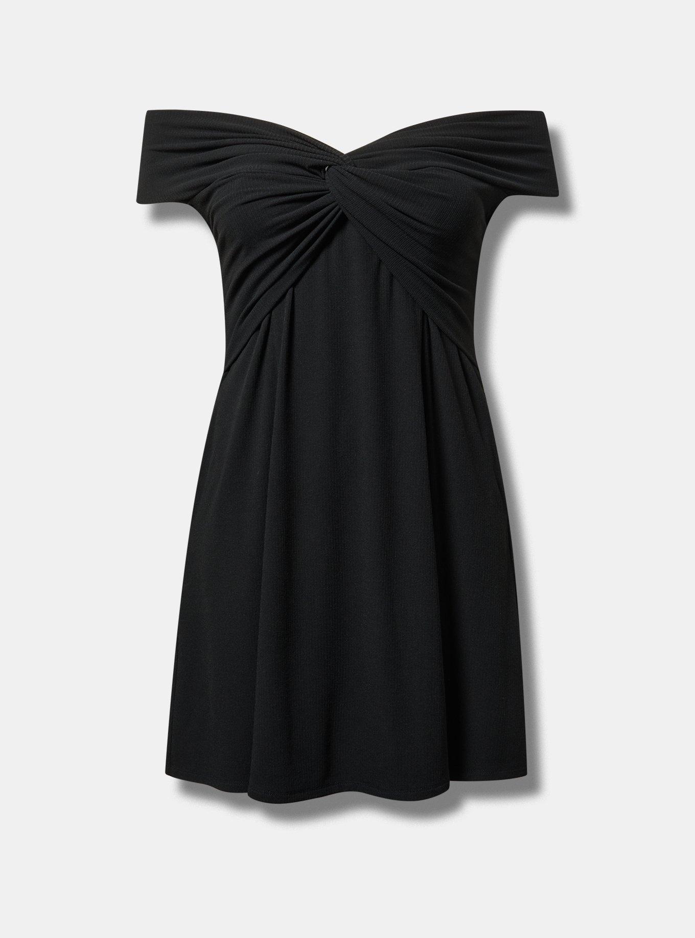 Off-Shoulder Mini Dress