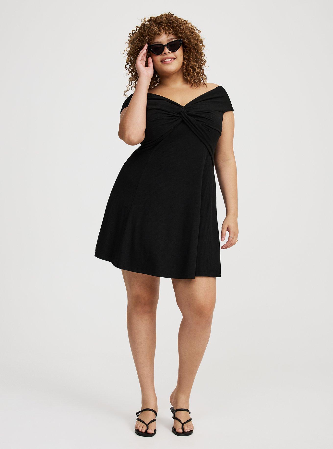 Off-Shoulder Mini Dress