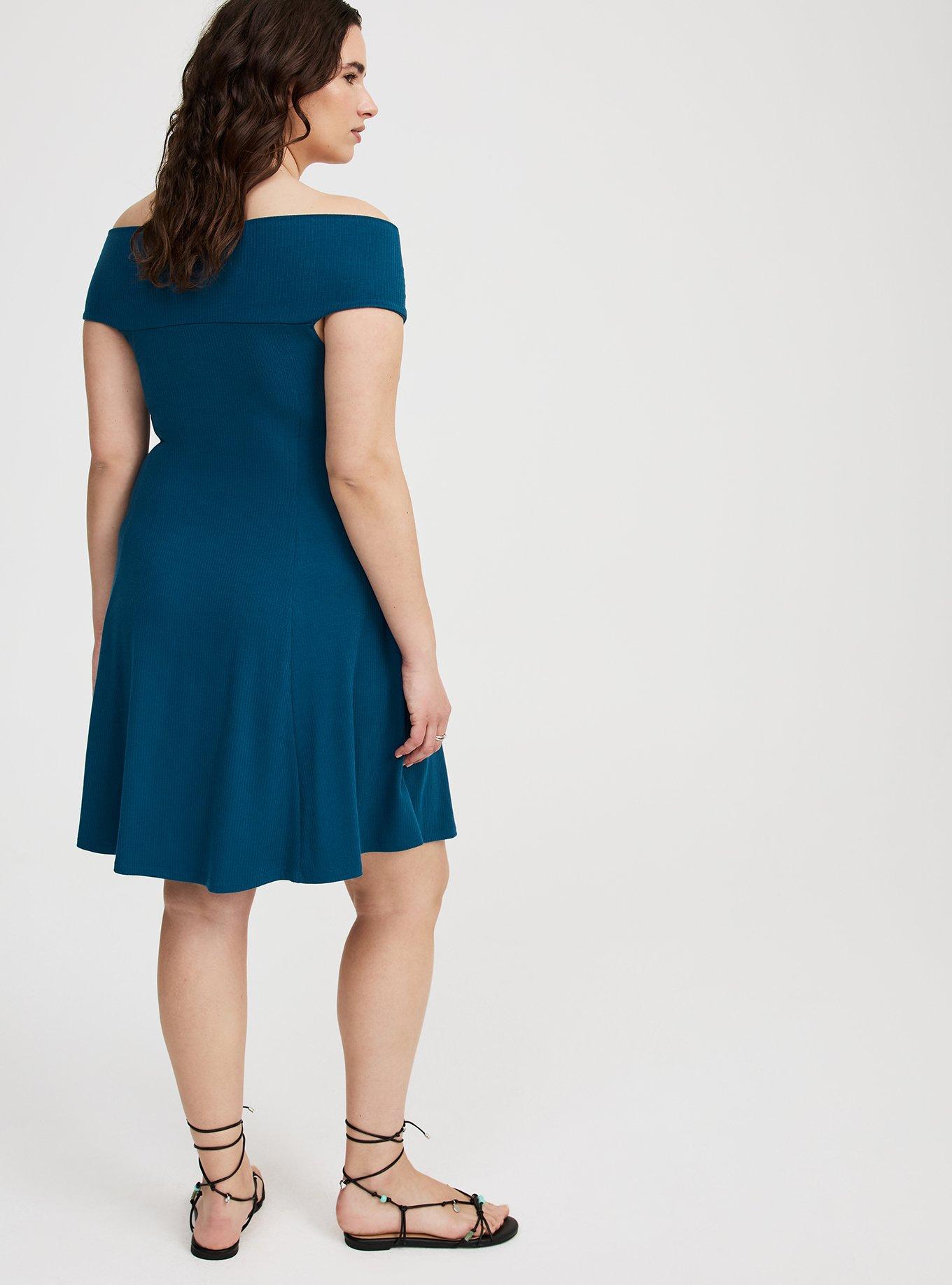 Off-Shoulder Mini Dress