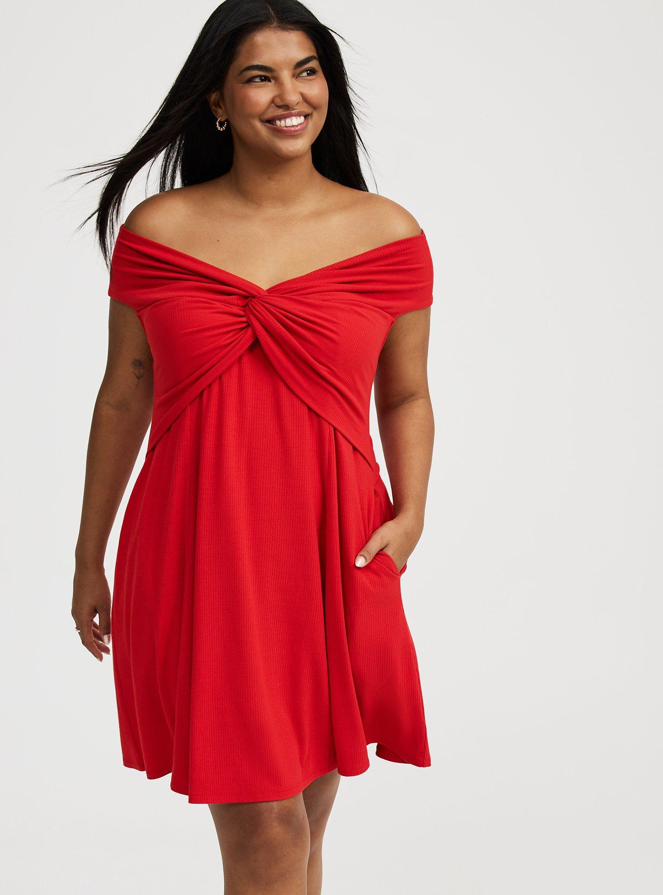 Off-Shoulder Mini Dress