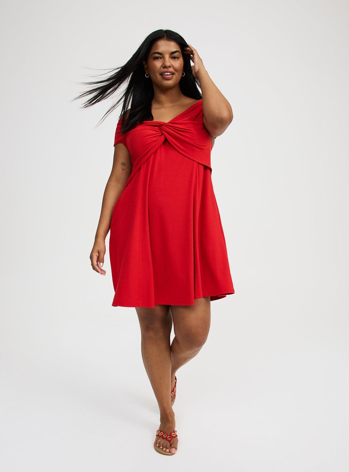 Off-Shoulder Mini Dress