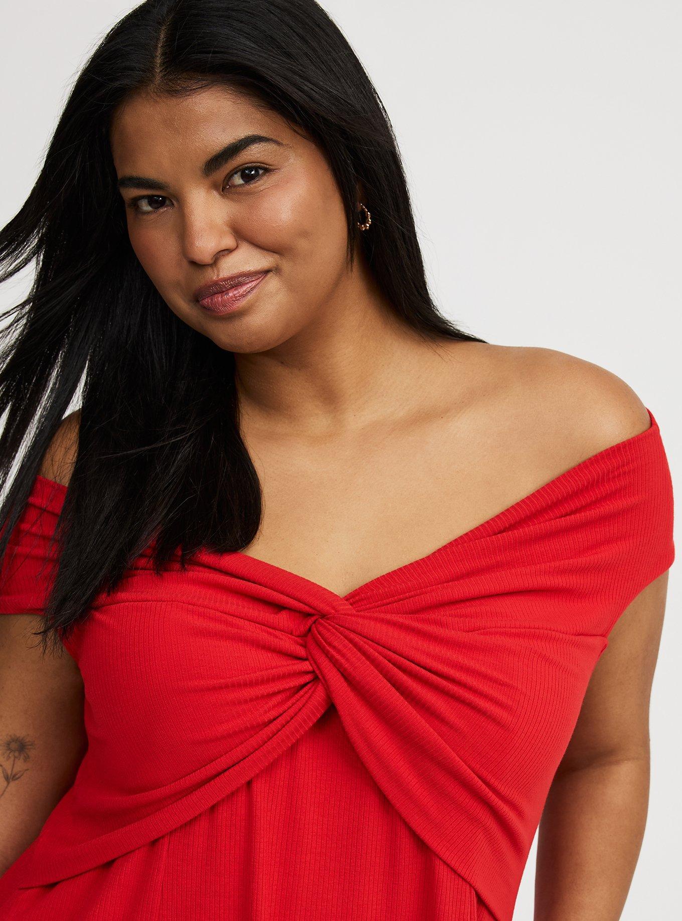 Off-Shoulder Mini Dress
