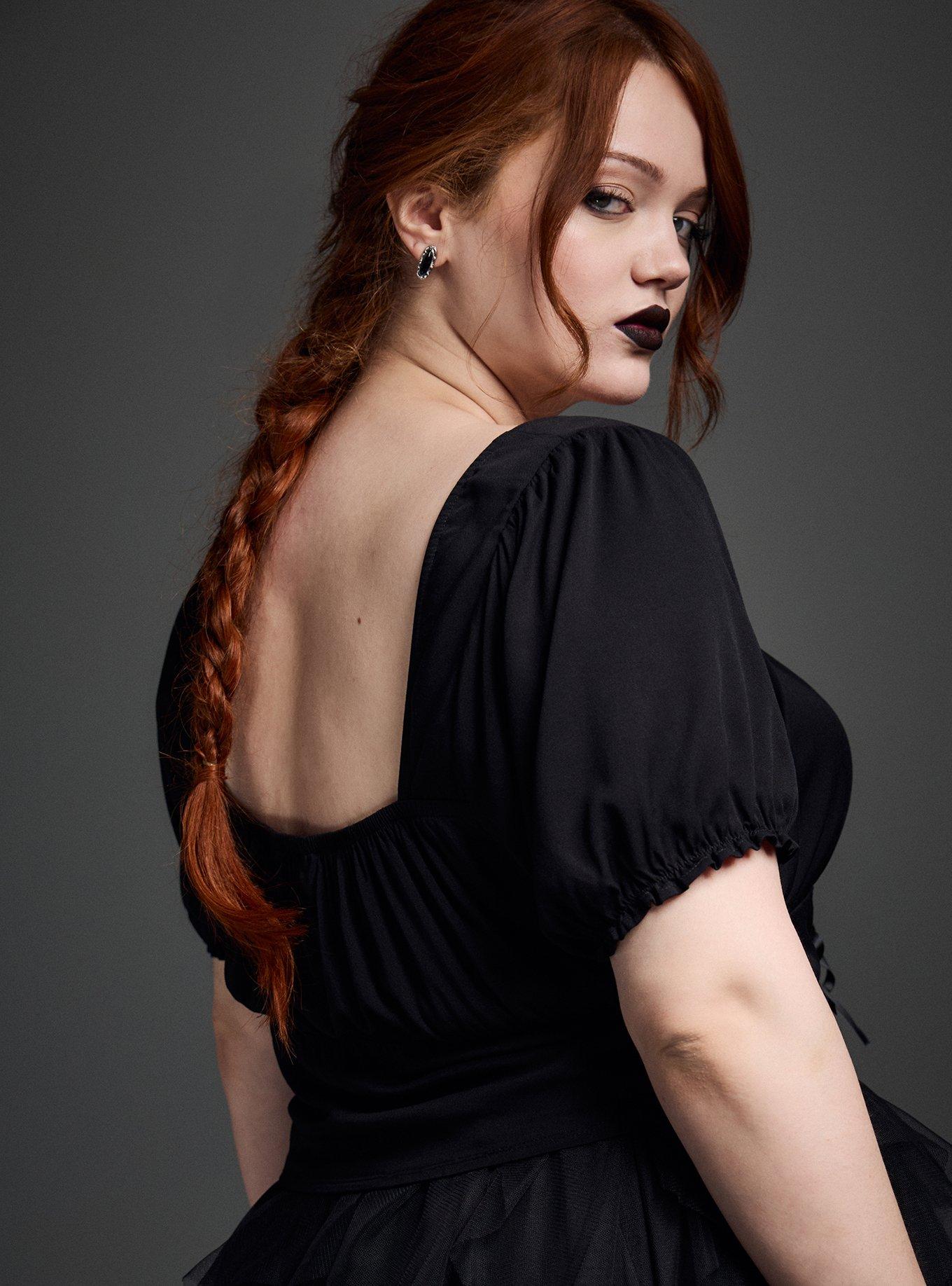 Nightfall Lace-Up Top