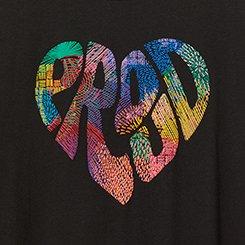 Plus Size Proud Classic Heritage Jersey Crew Tee, DEEP BLACK, swatch