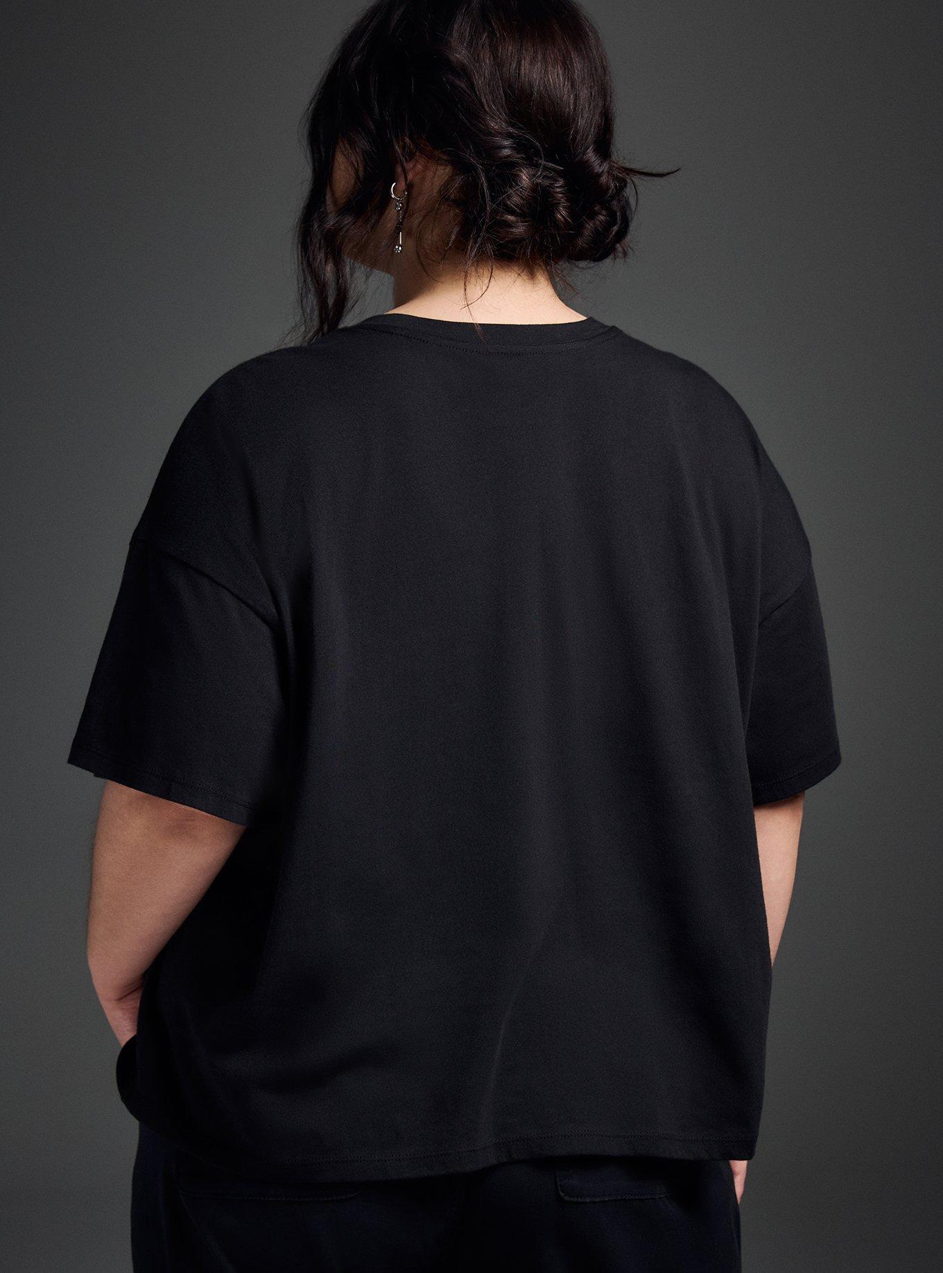 Nightfall Death Tarot Card Crop Tee