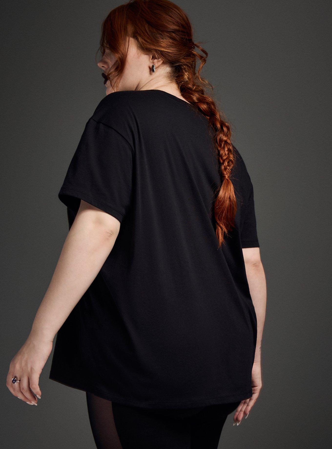 Nightfall Crow Oversized Tunic Tee