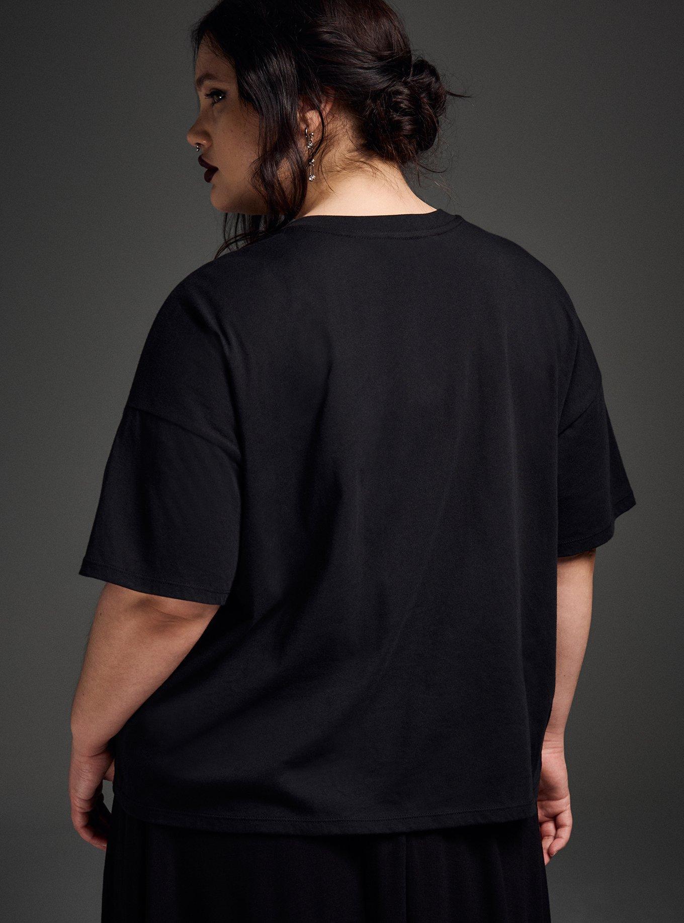 Nightfall Celestial Snake Crop Tee