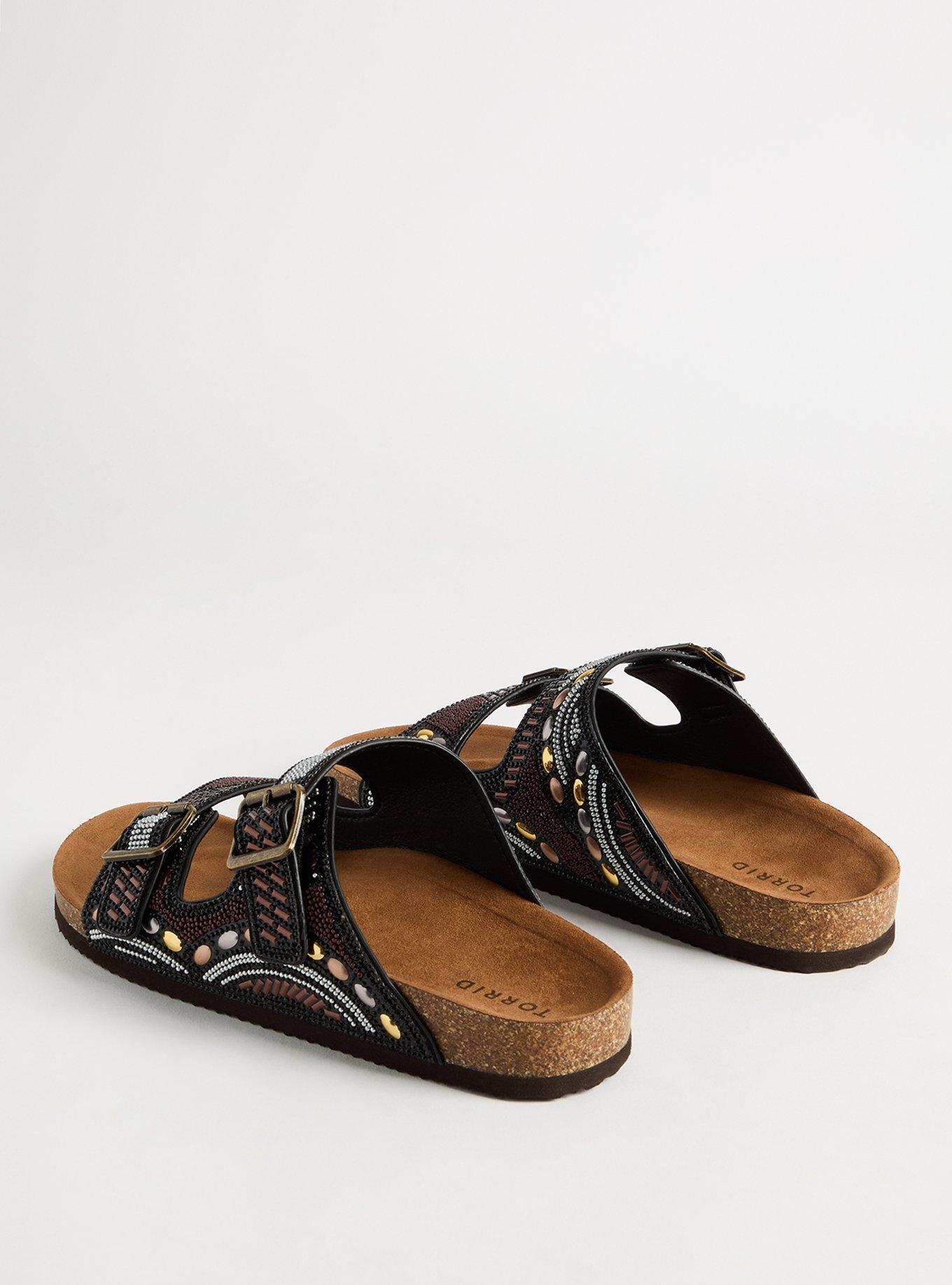 Beaded Double Buckle Slide (WW)