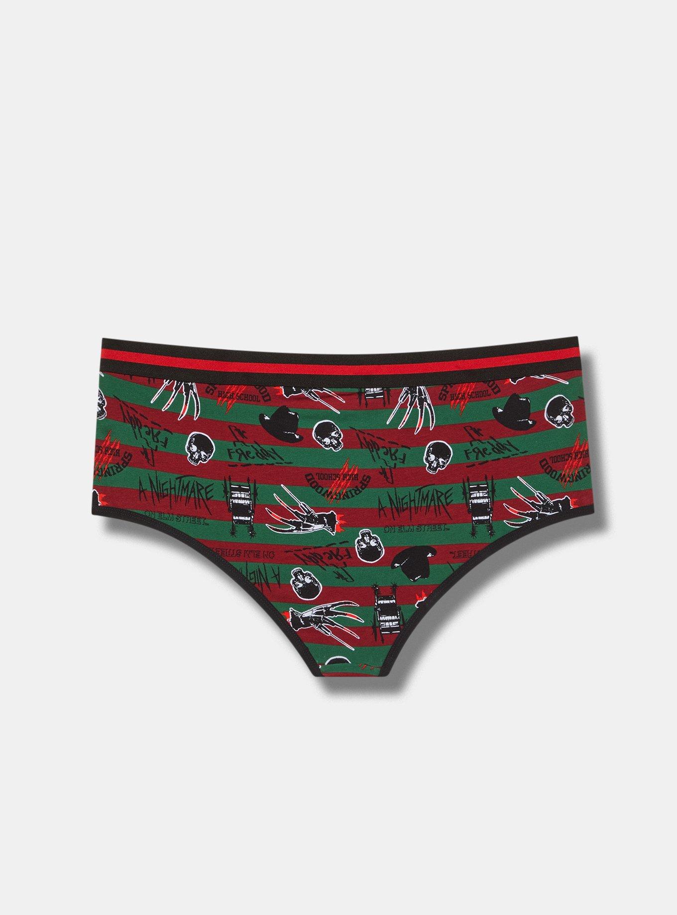 Nightmare on Elm Street Mid-Rise Cotton Cheeky Panty