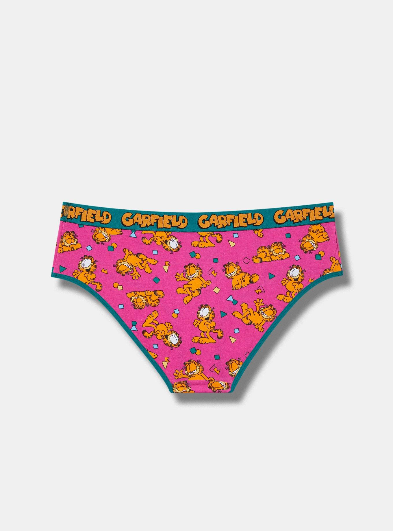 Garfield Mid-Rise Cotton Hipster Panty