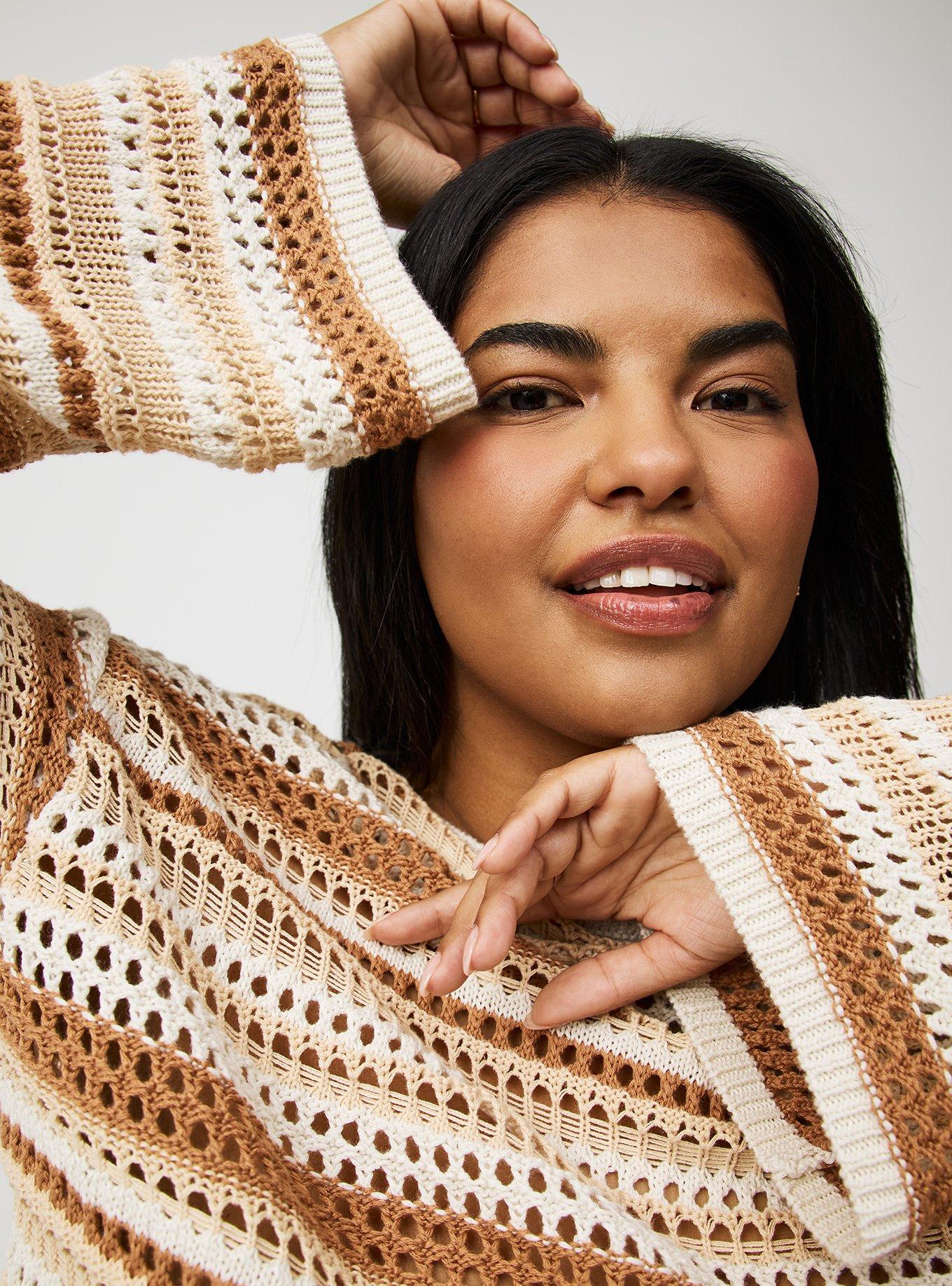 Wide Sleeve Crop Pullover