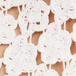 Crochet Shrug, WHISPER WHITE, swatch