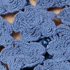 Crochet Shrug, BLUE HORIZON, swatch