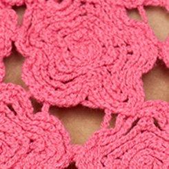 Crochet Shrug, FRUIT DOVE, swatch