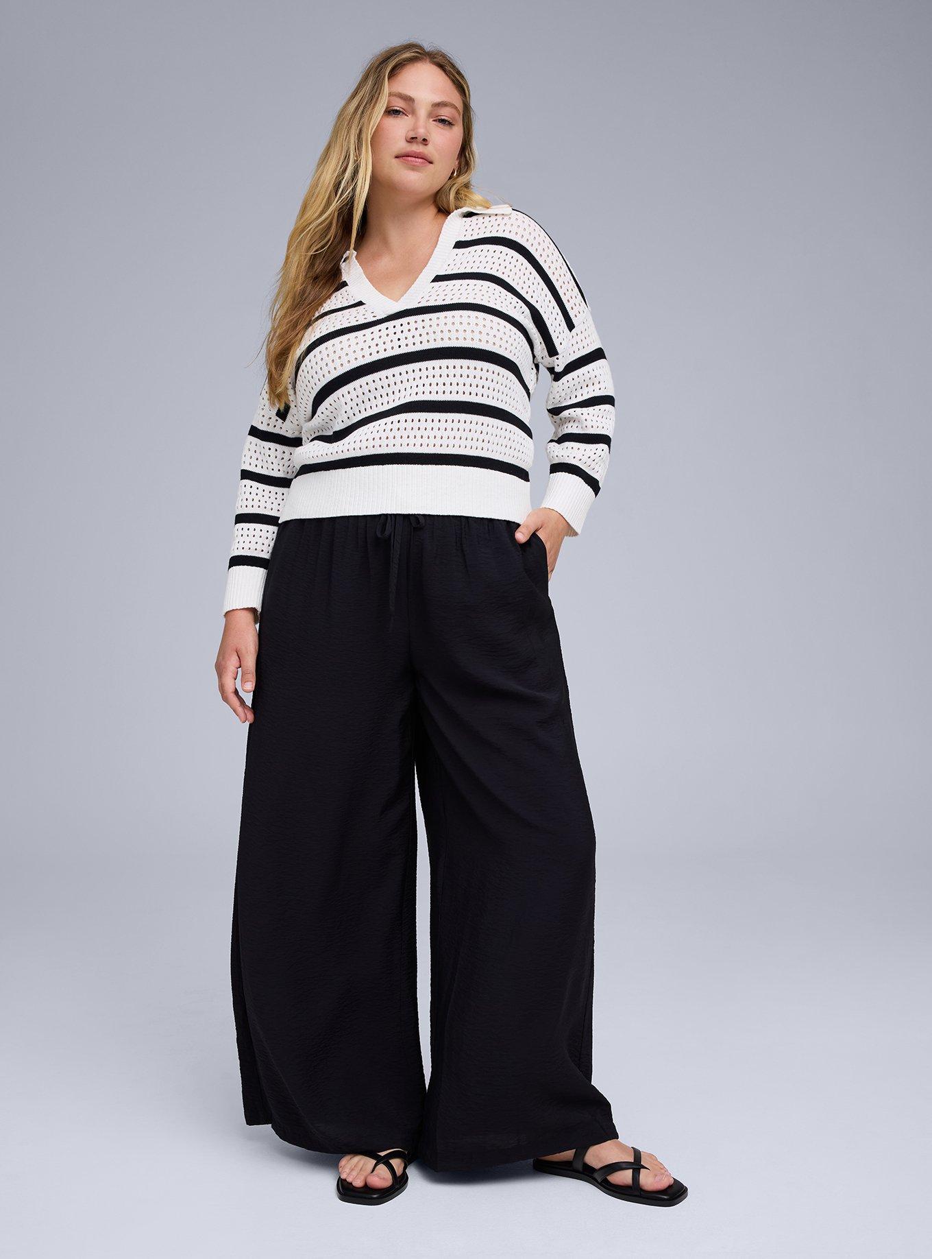 Belle Isle Pointelle Pullover