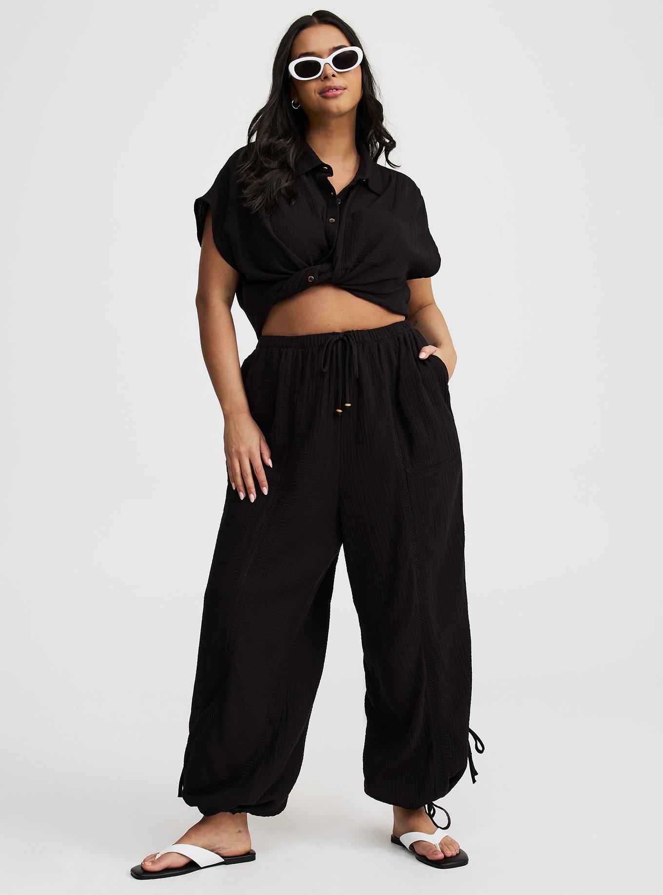 Pull-On High-Rise Relaxed Jogger