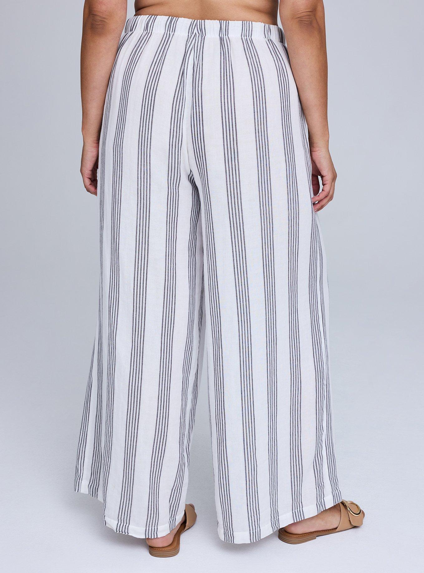 Belle Isle High-Rise Pull-On Wide Leg Pant