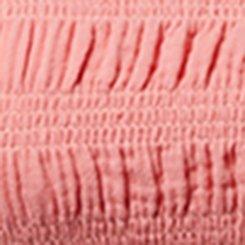Midi Pucker Gauze Dress, LANTANA, swatch