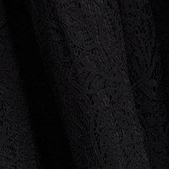 Plus Size Tiered Maxi Dress, DEEP BLACK, swatch