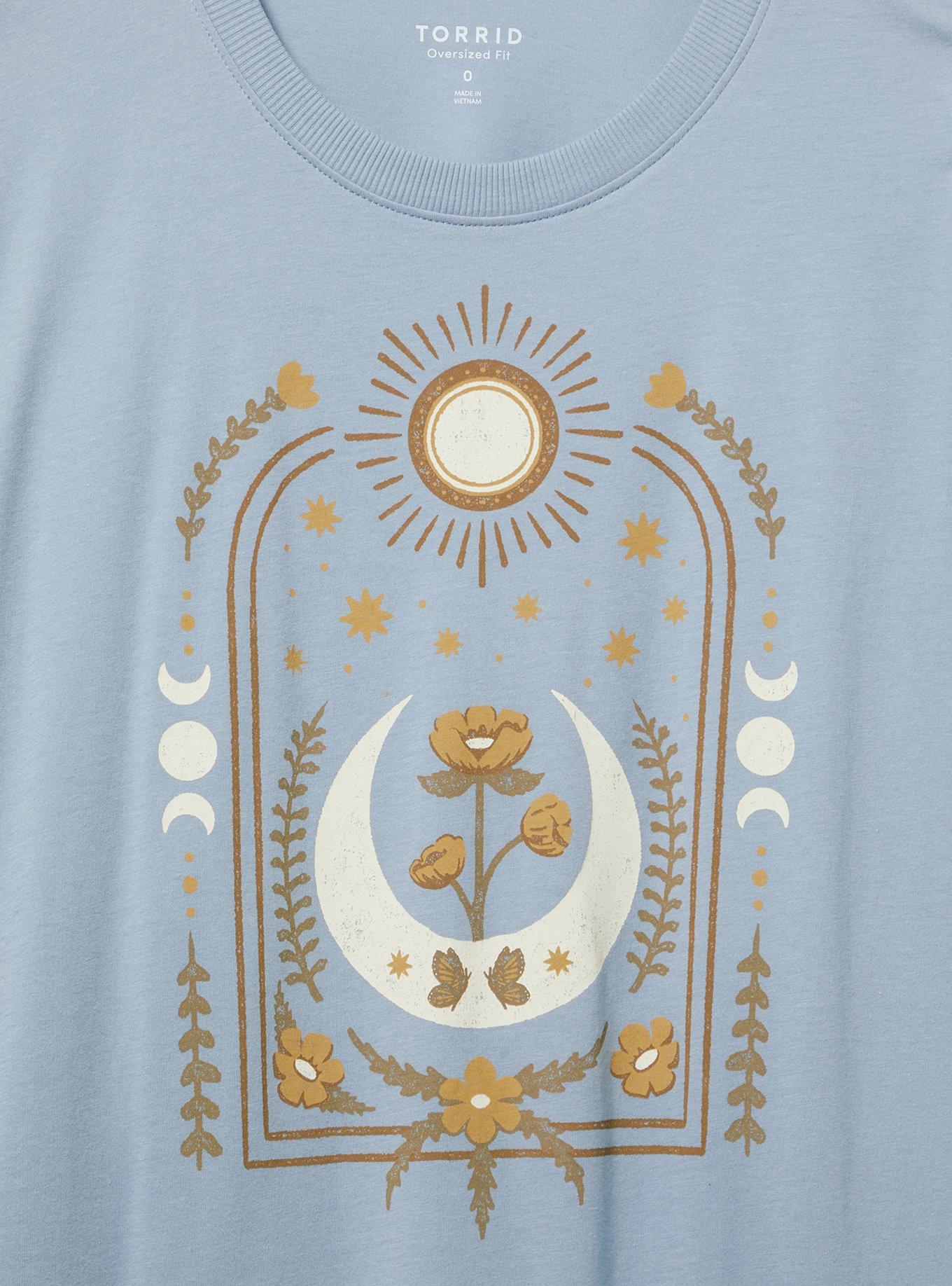 Summer Celestial Oversized Heritage Jersey Tee