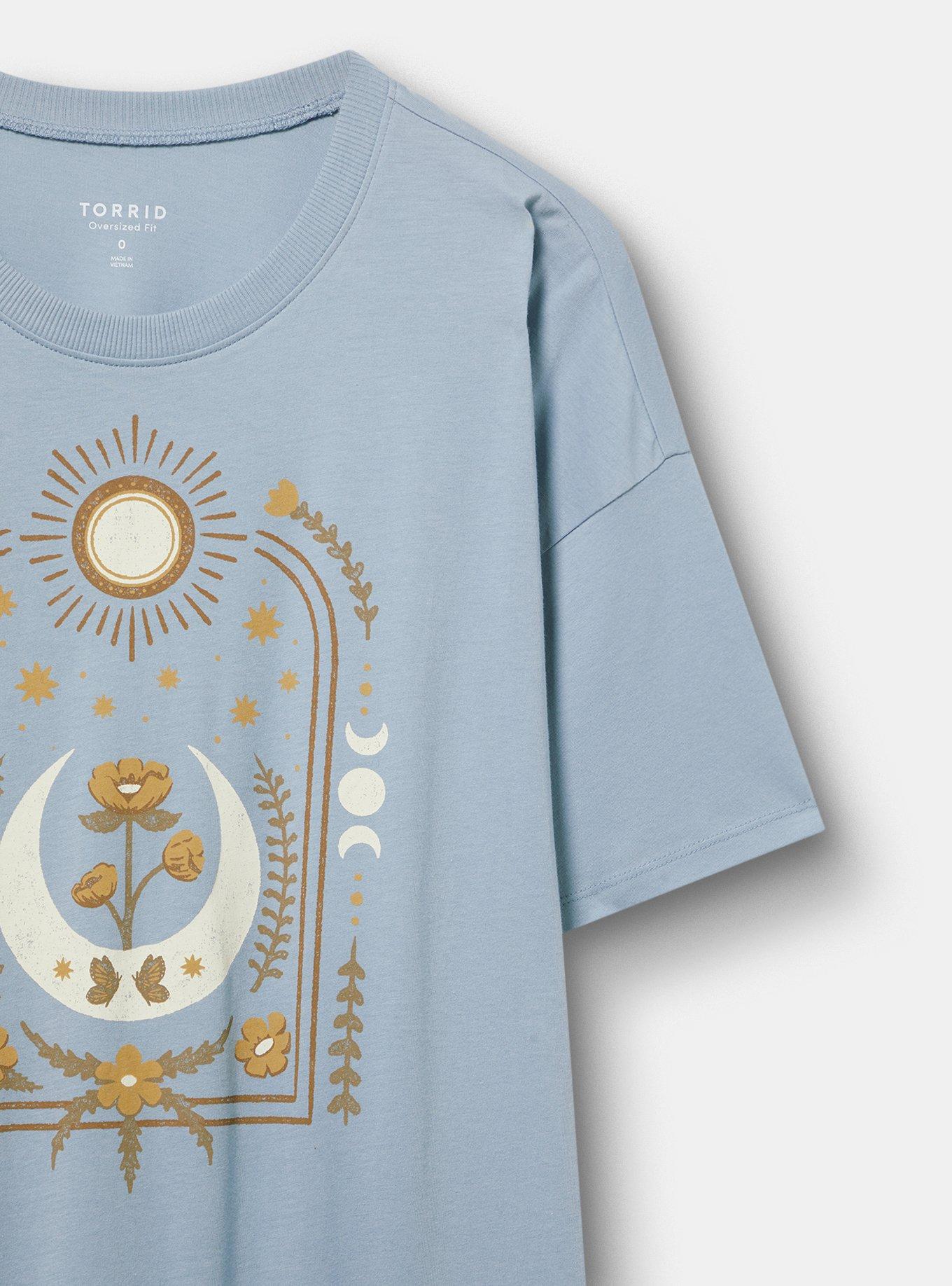 Summer Celestial Oversized Heritage Jersey Tee