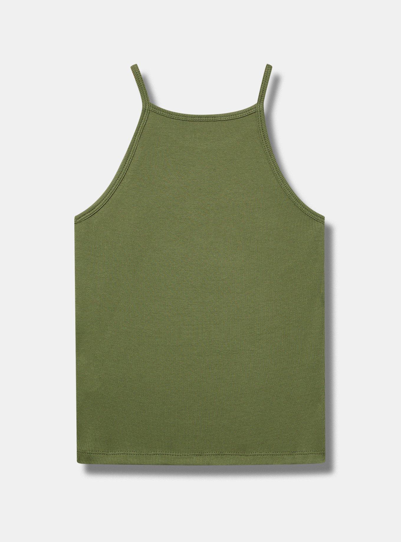 Here For The Sun Ribbed Goddess Tank