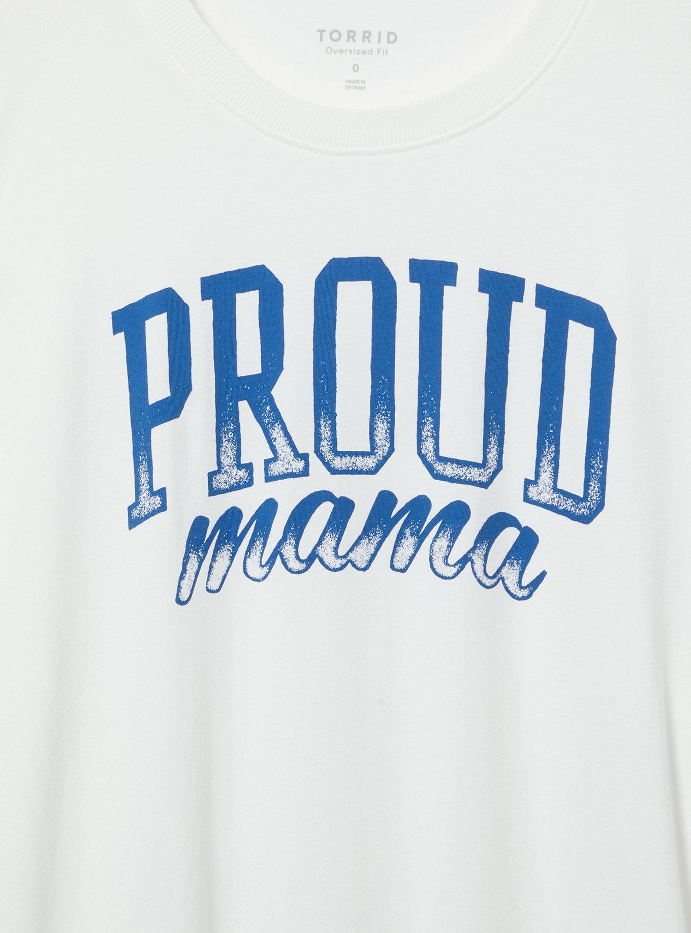 Mama Oversized Heritage Jersey Tunic Tee