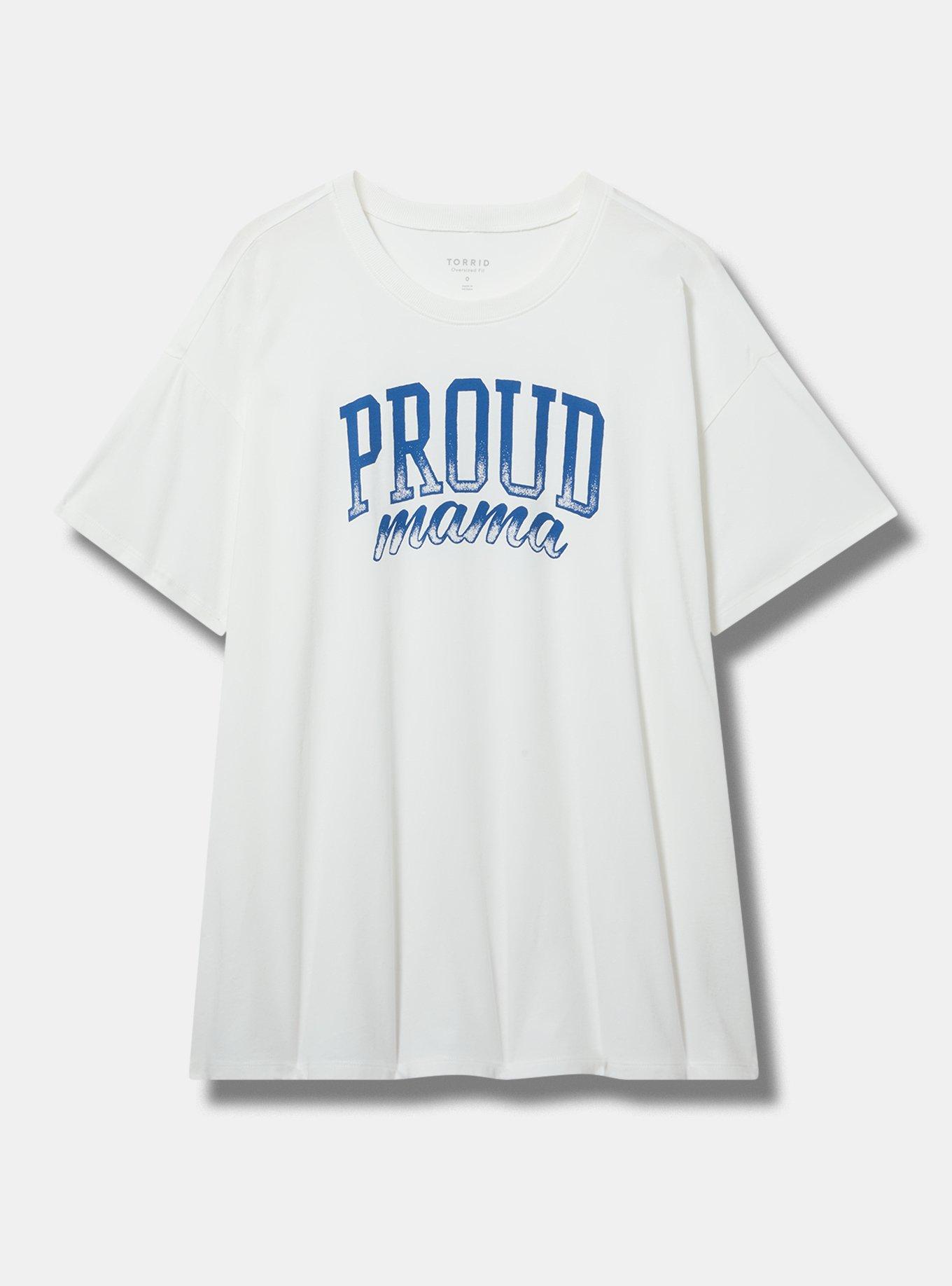 Mama Oversized Heritage Jersey Tunic Tee
