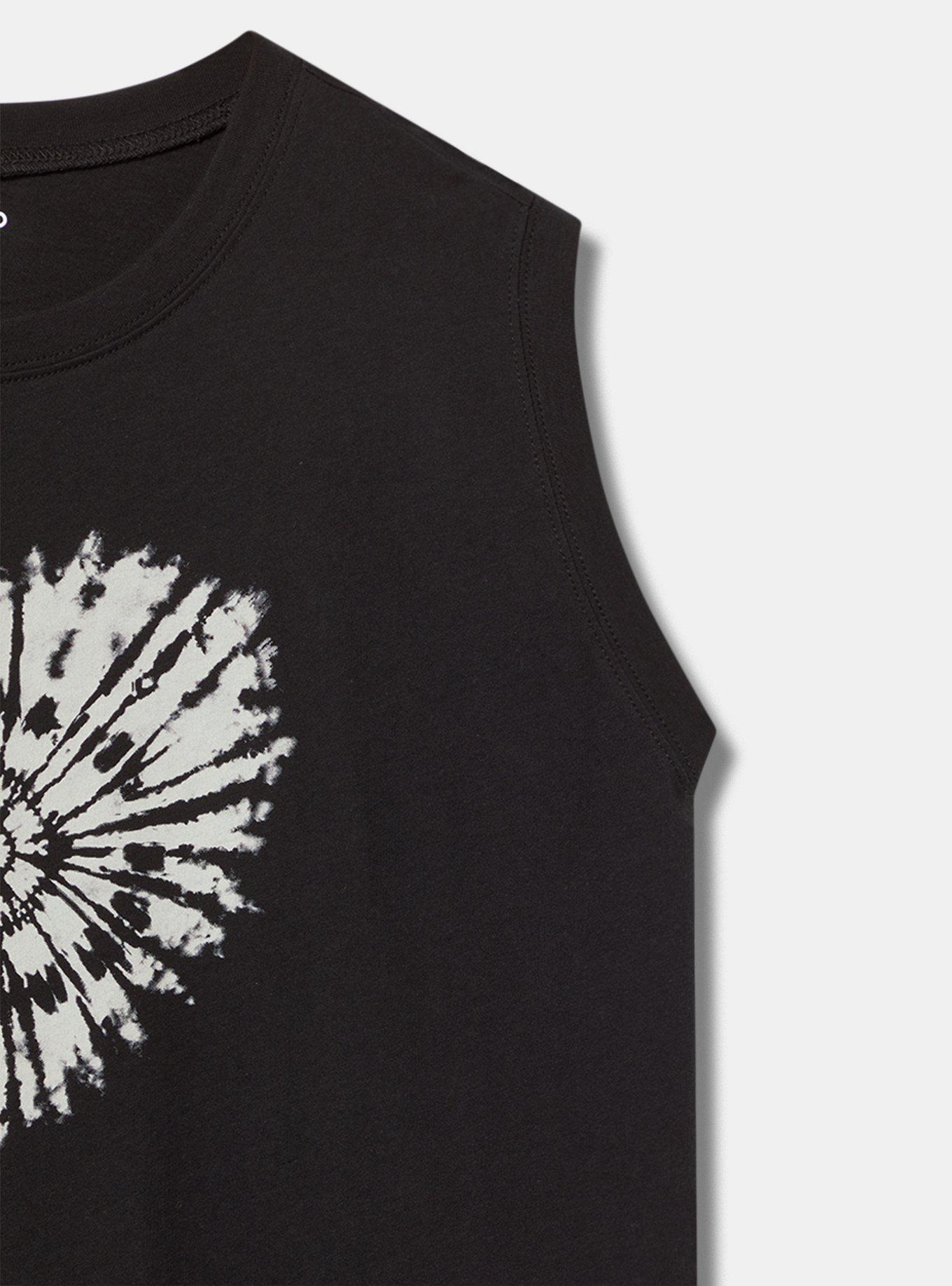 Tie-Dye Heart Relaxed Heritage Jersey Tee