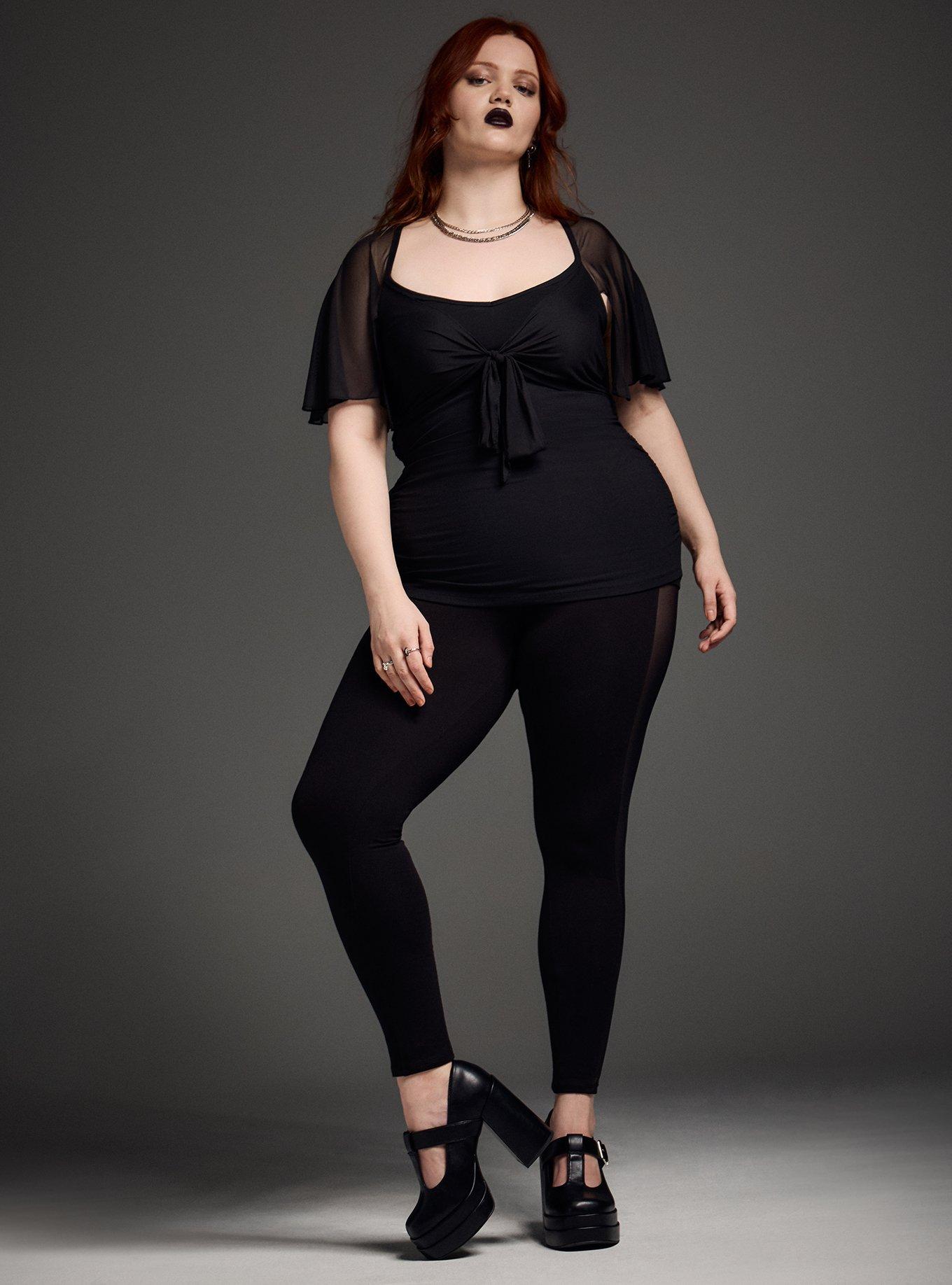 Nightfall Mesh Sweetheart Top