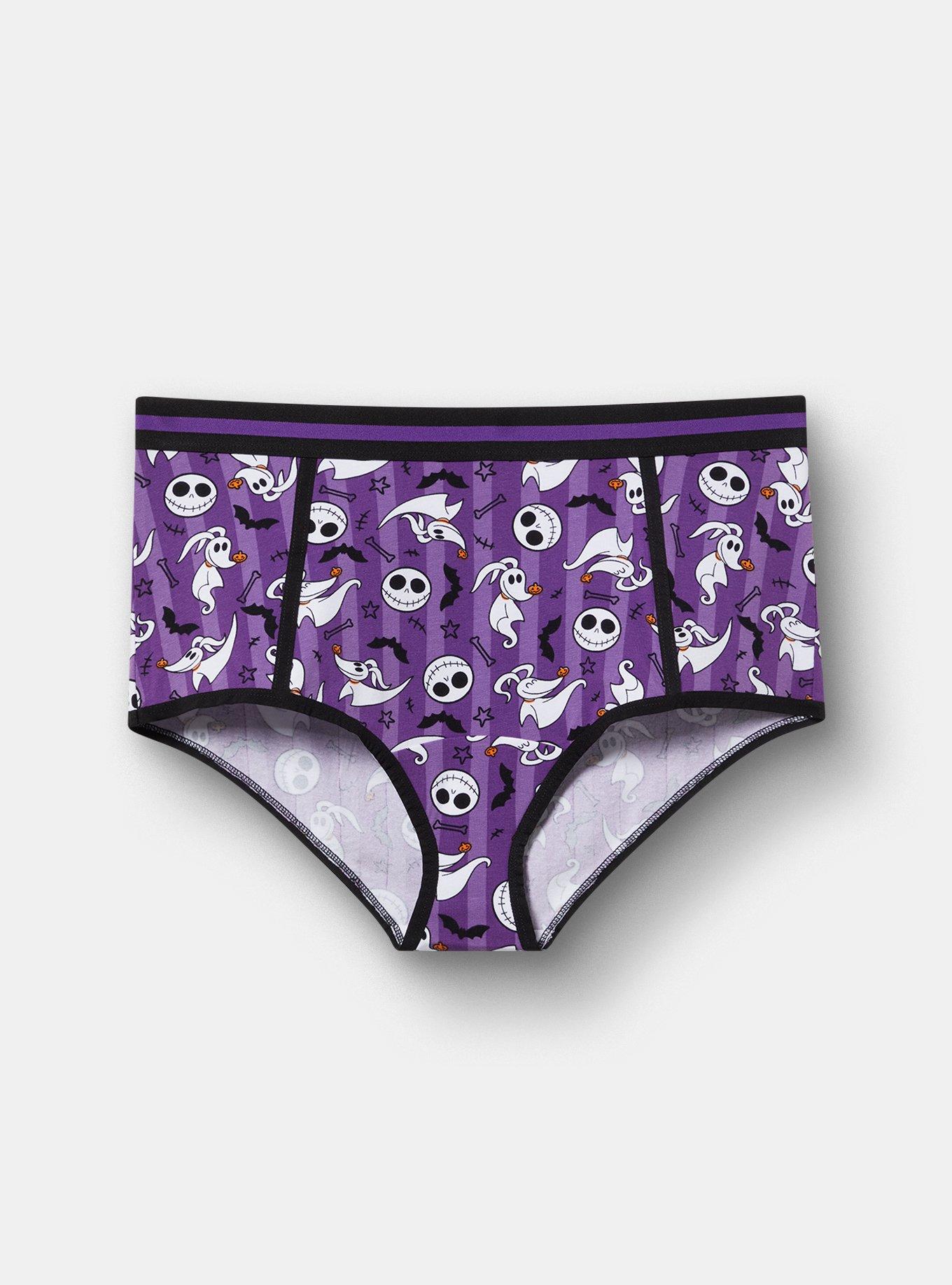 Nightmare Before Christmas Mid-Rise Brief Panty