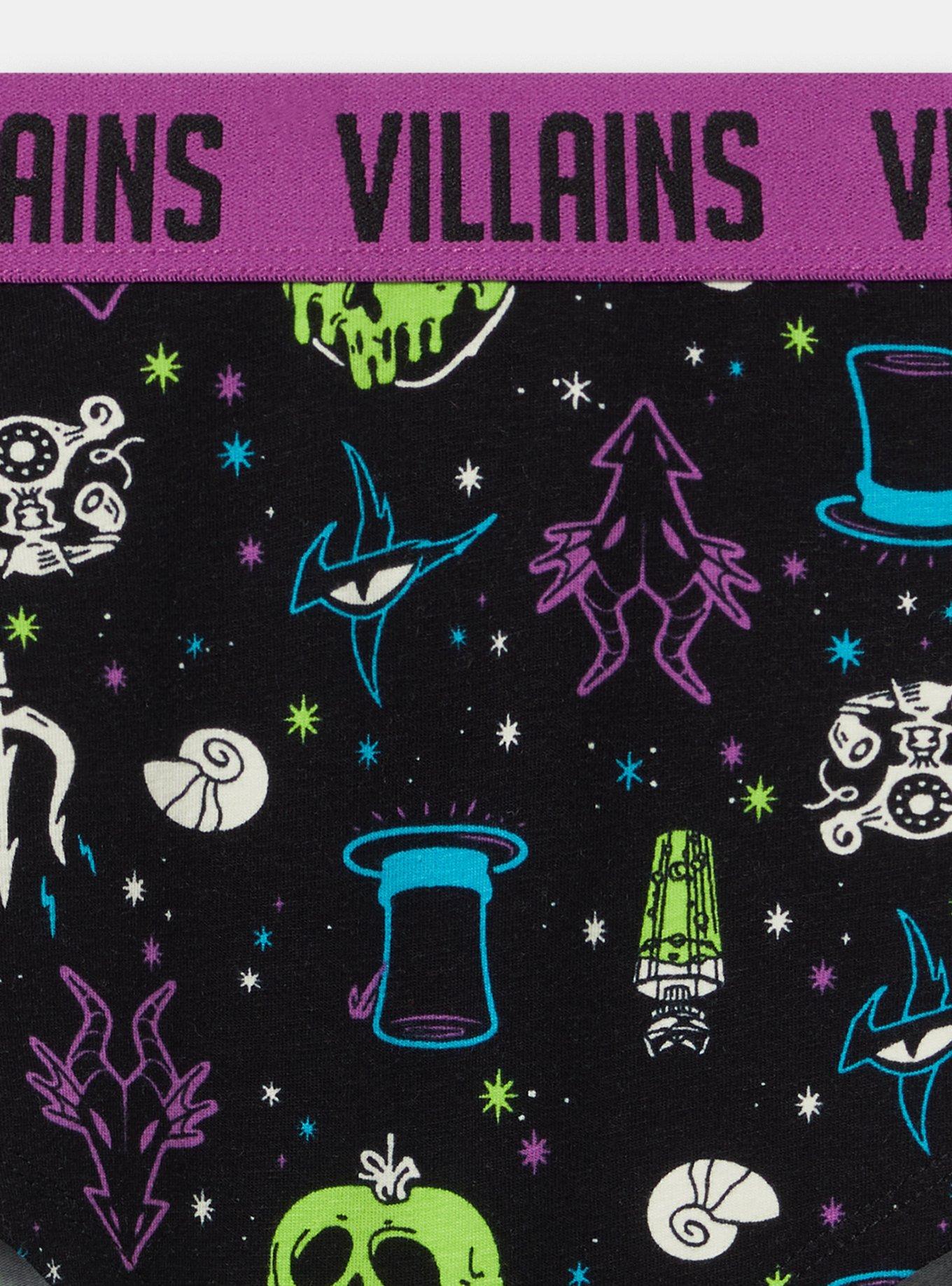 Disney Villains Mid-Rise Boyshort Panty