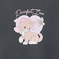 Plus Size Precious Moments Kitty Crew Tee, VINTAGE BLACK, swatch