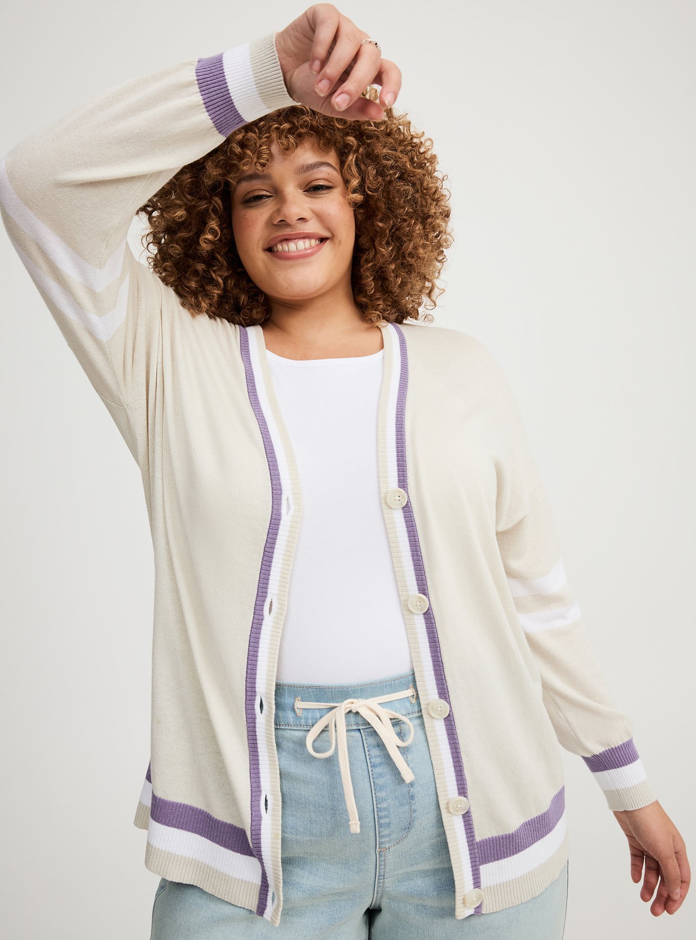 Plus Size - Drop Shoulder Cardigan - Torrid