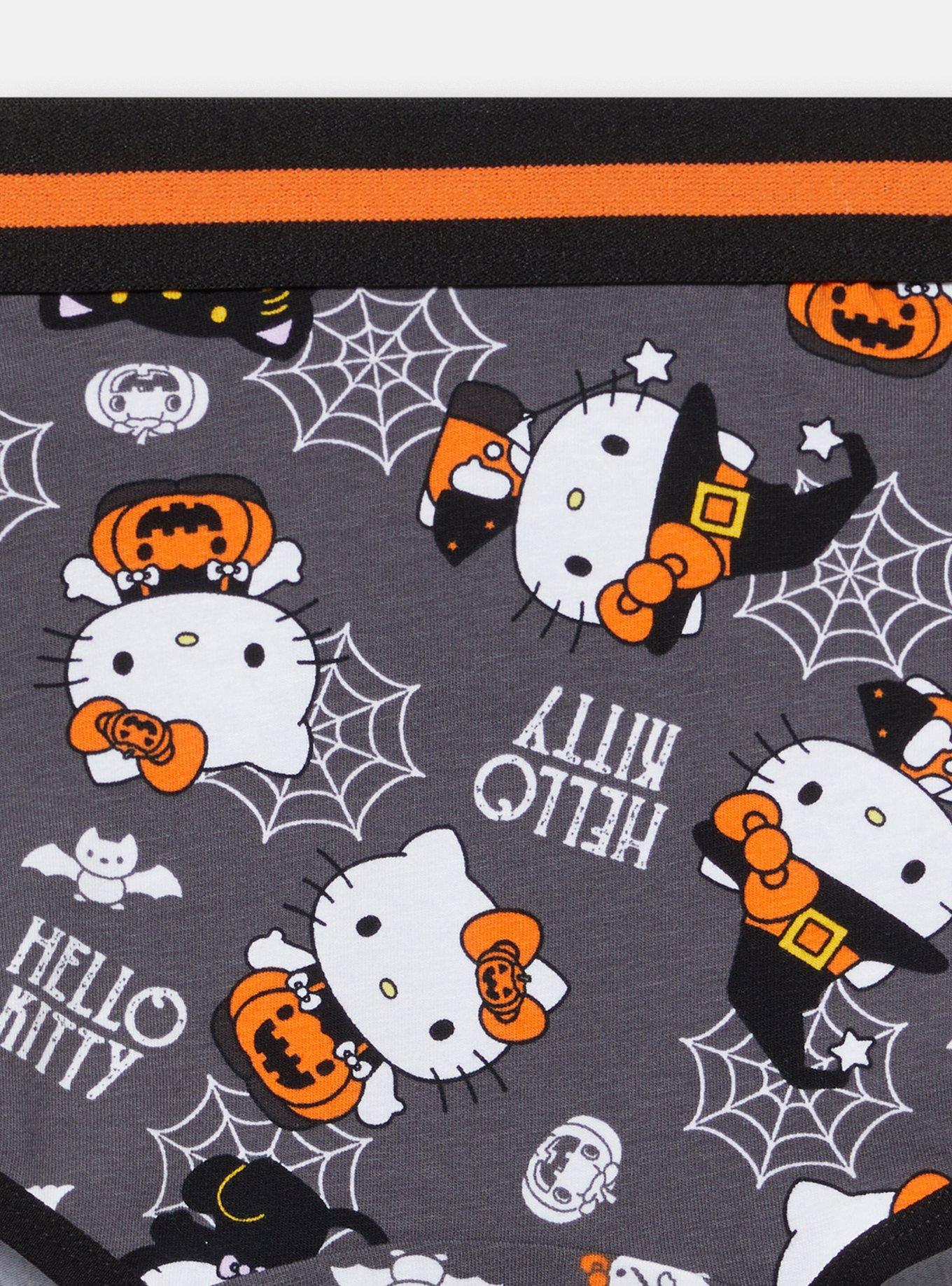 Halloween Hello Kitty Mid-Rise Brief Panty