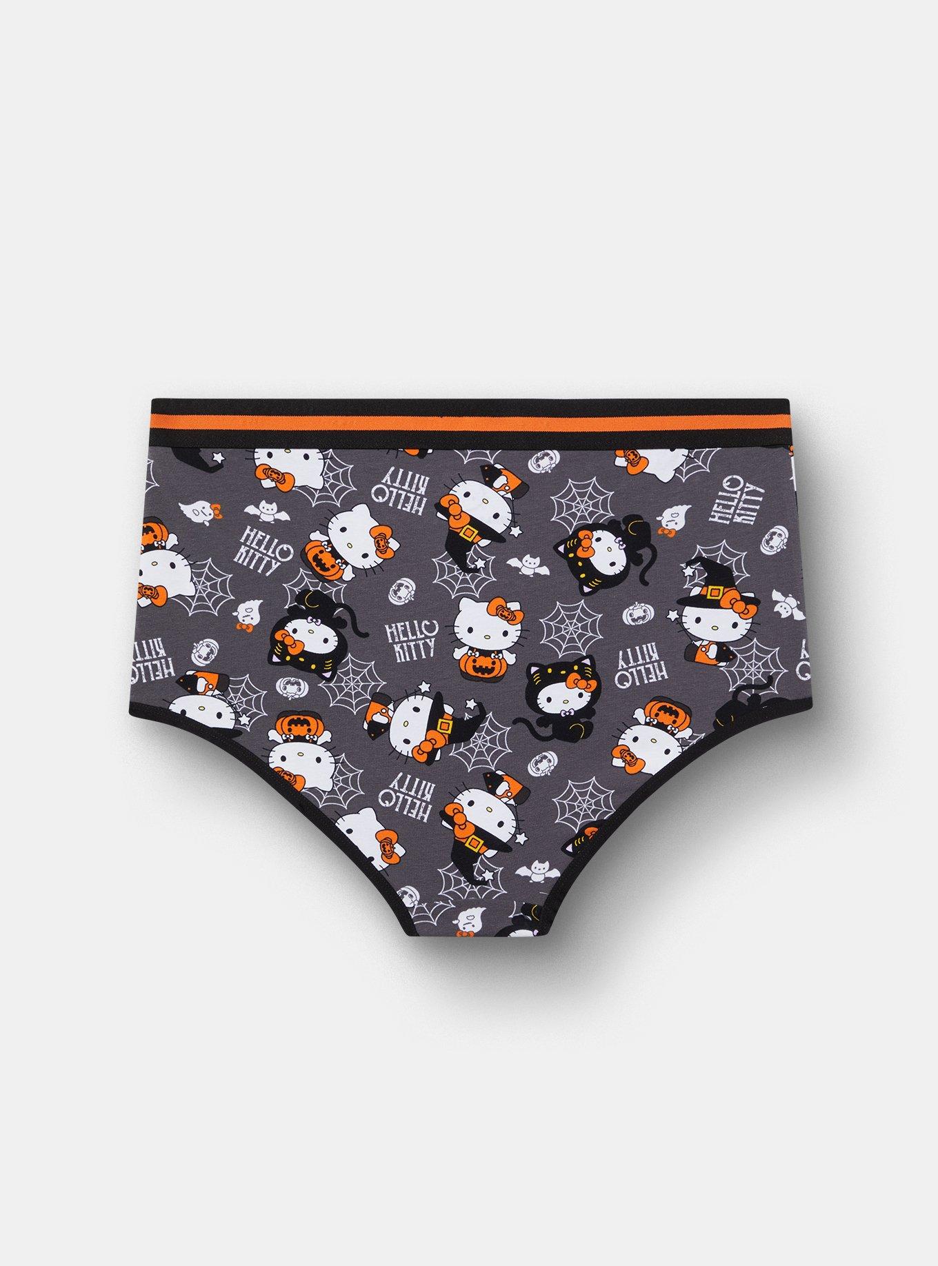 Halloween Hello Kitty Mid-Rise Brief Panty