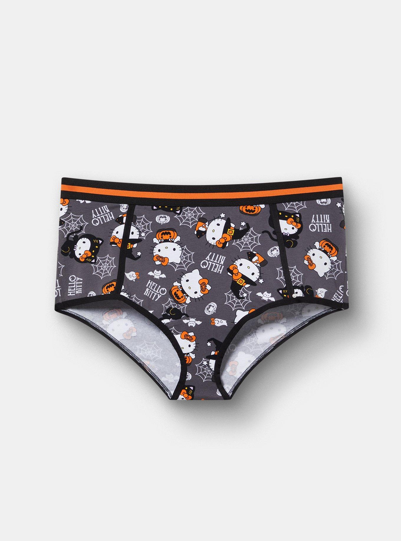 Halloween Hello Kitty Mid-Rise Brief Panty