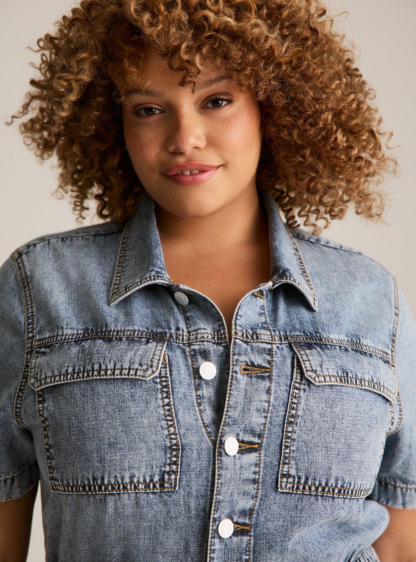 Denim Boiler Romper