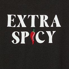 Plus Size Extra Spicy Relaxed Heritage Jersey Embellished Tank, DEEP BLACK, swatch