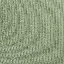 Super Soft Rib Wide-Leg Jumpsuit, HEDGE GREEN, swatch