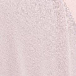 Plus Size Chiffon Mock Neck Top, ALMOND BLOSSOM, swatch